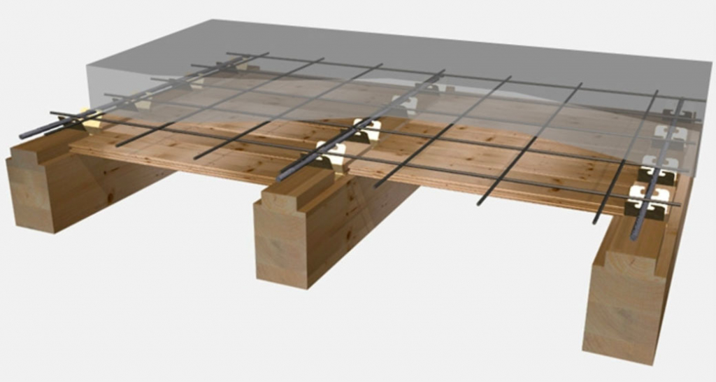 Solai a struttura mista Legno - Calcestruzzo​
