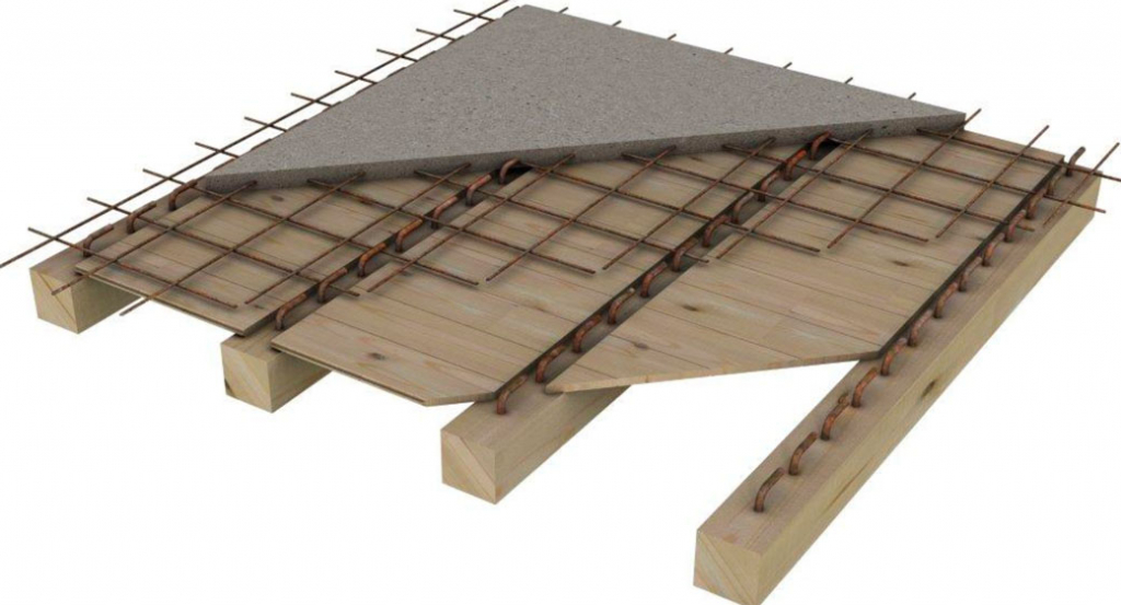 Solaio in laterocemento con finitura grezza​